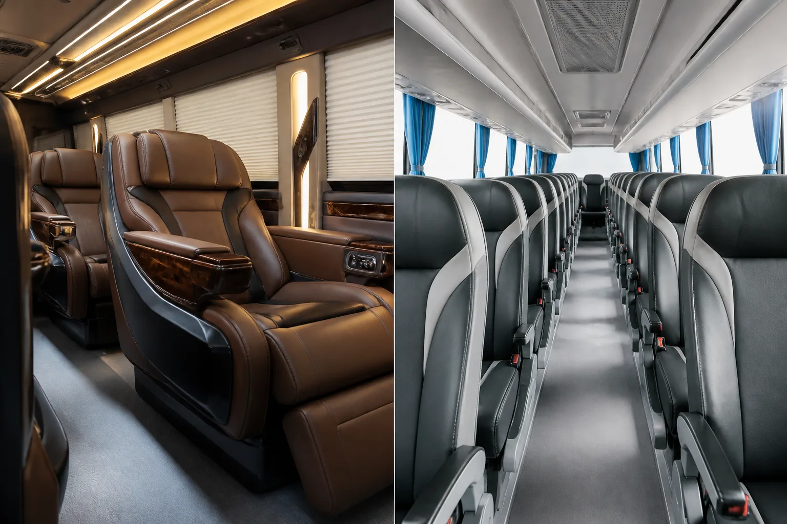 So Sánh Xe Limousine Và Xe Khách Sài Gòn - Mũi Né